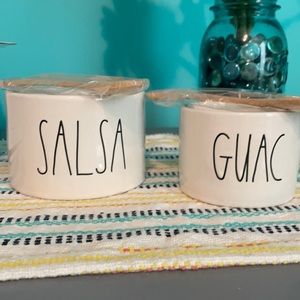 Guac & Salsa bowl set